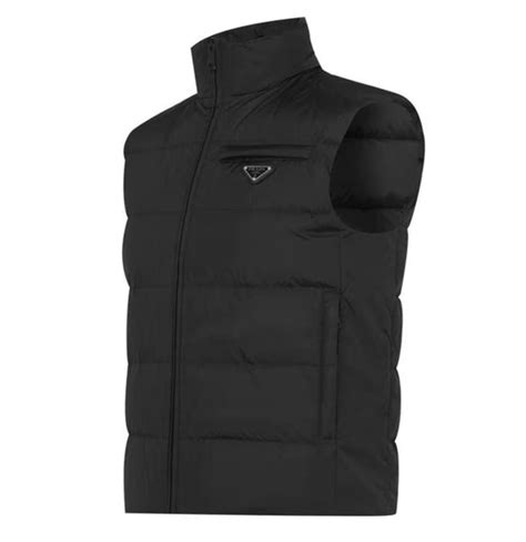 gilet prada|prada body warmer.